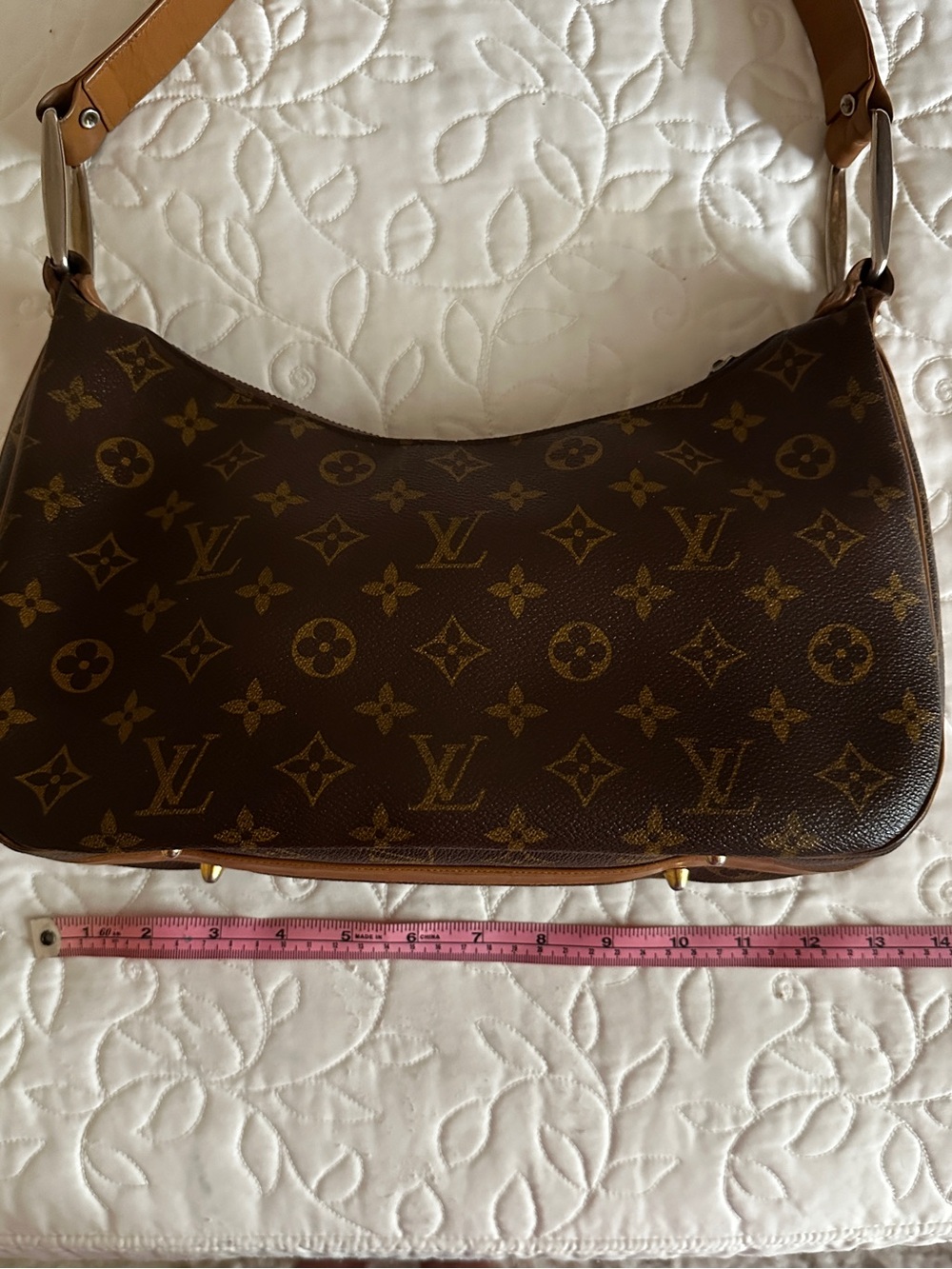 Louis Vuitton Monogram Canvas  Shoulder Bag in Brown and Tan - Picture 9 of 13